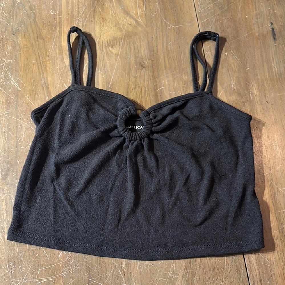 American Eagle Outfitters Black Camisole Top